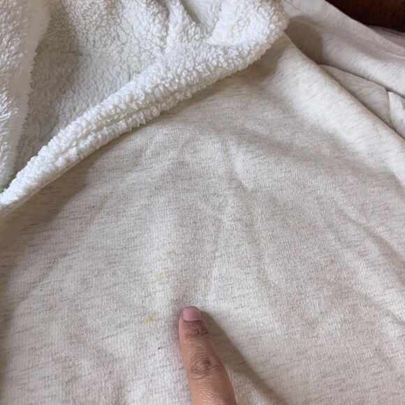 Gaiam Compass Sherpa Open-Front Wrap Yoga Cardigan Size XS - Picture 10 of 16